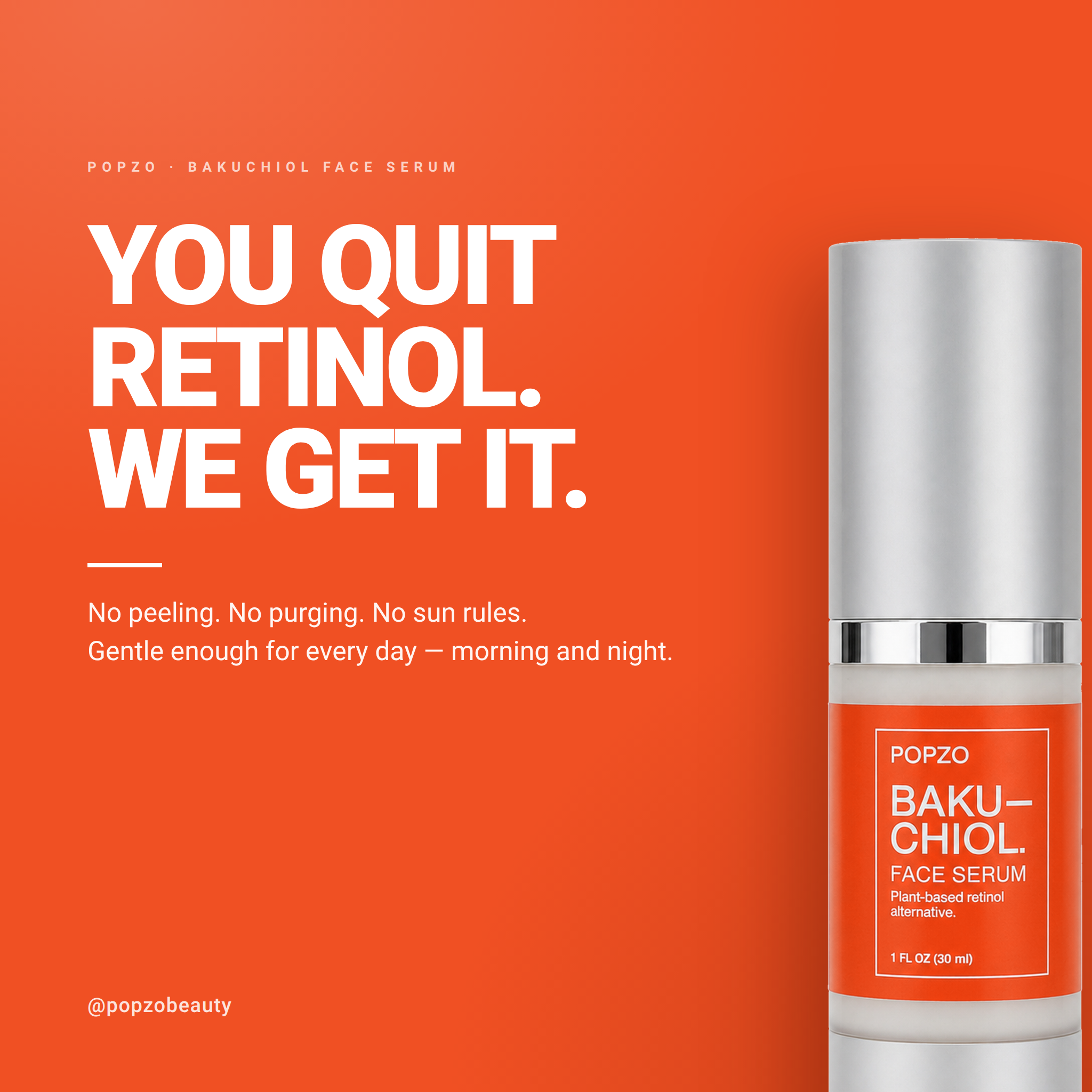 POPZO Bakuchiol Face Serum
