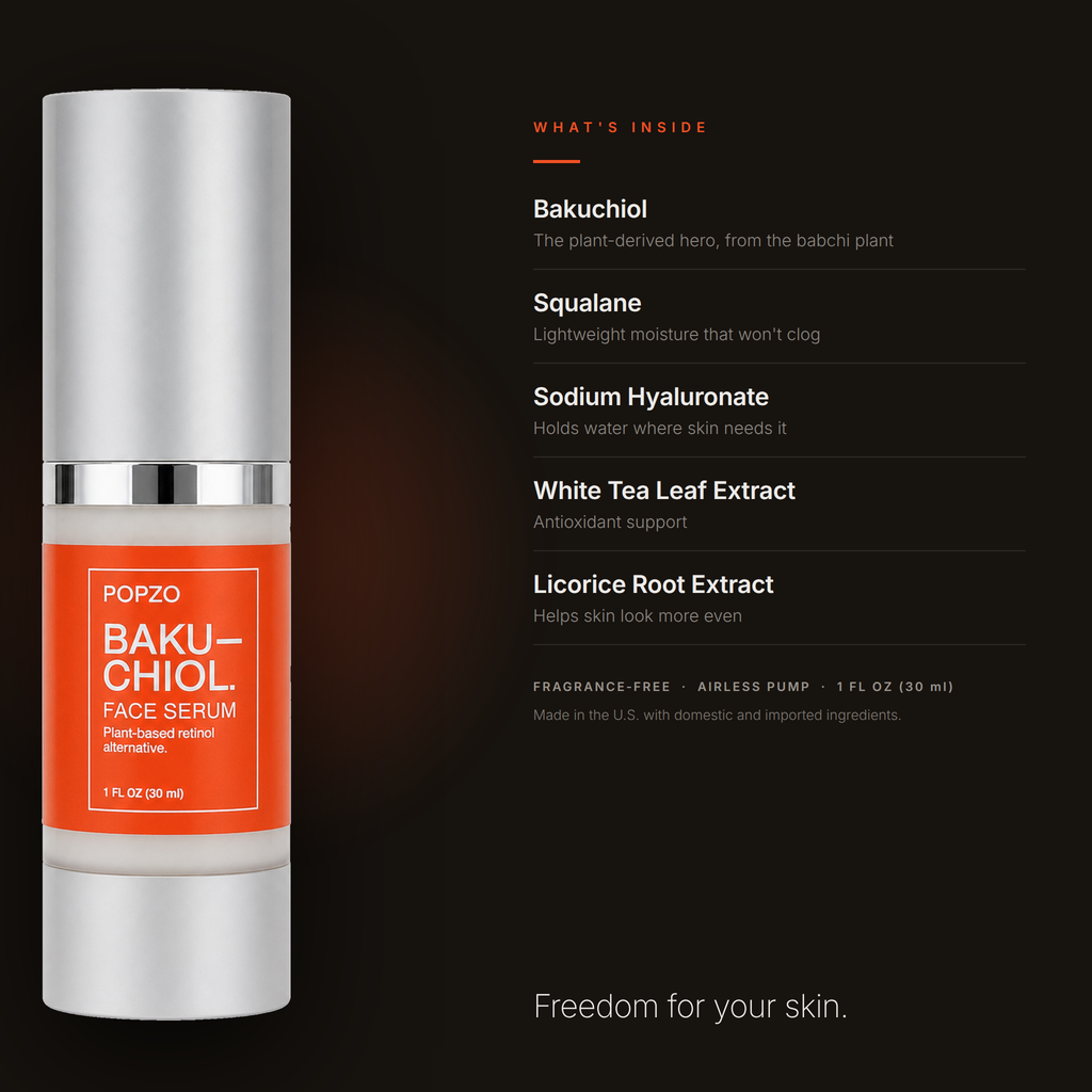 POPZO Bakuchiol Face Serum